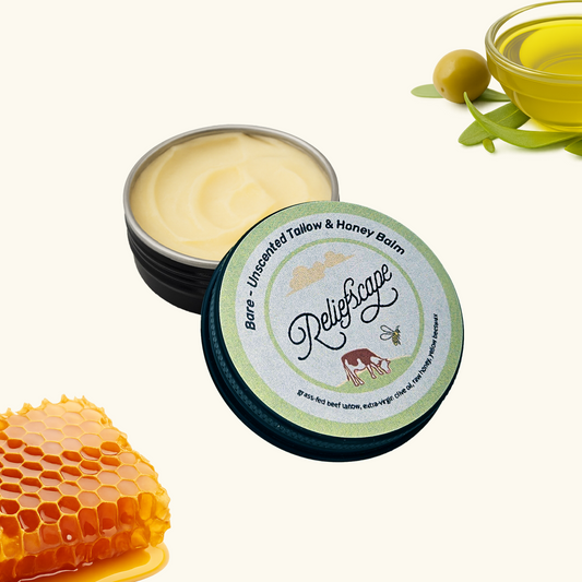 Unscented Tallow & Honey Balm