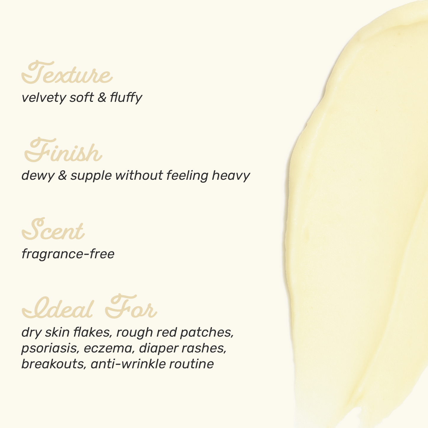 Unscented Tallow & Honey Balm