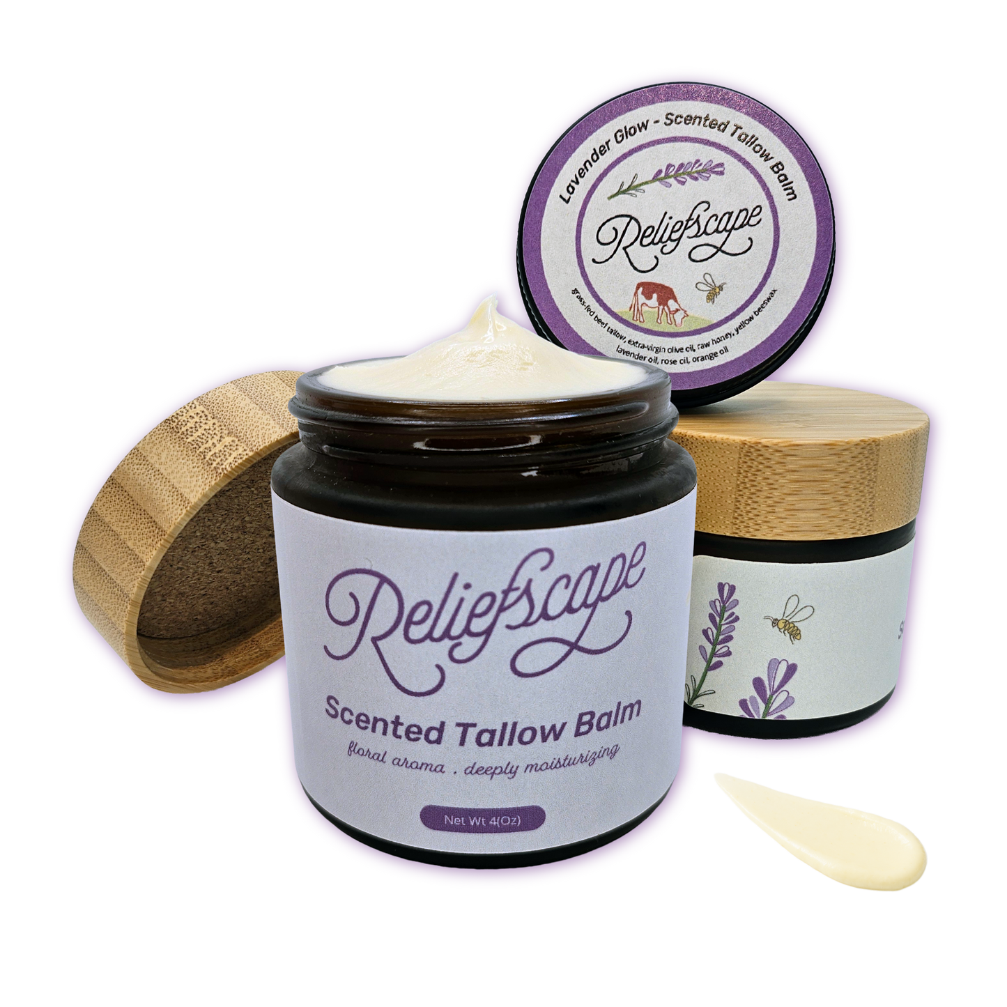 Lavender Rose Scented Balm